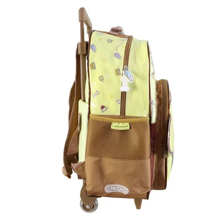 Mochila Escolar 2026 Pompompurin 18" con Carro Art.SR3701